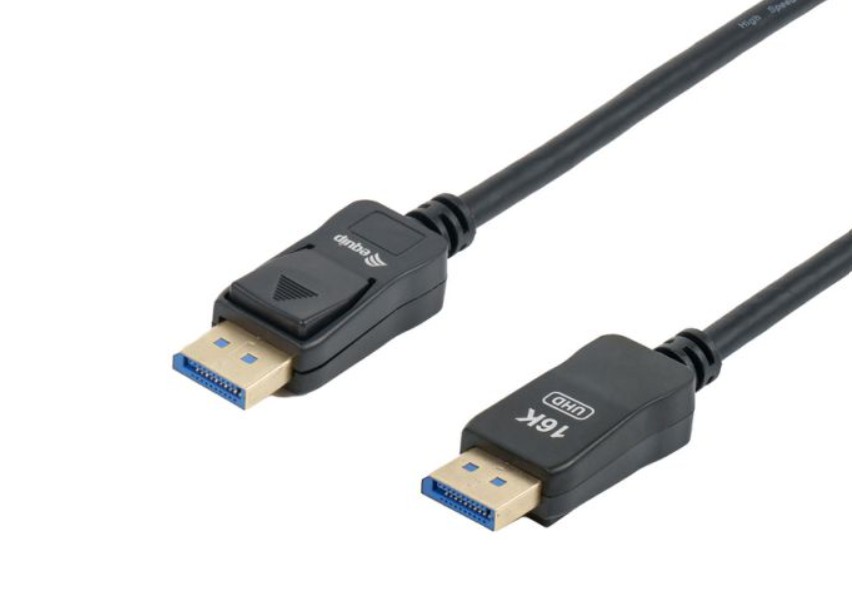 Cabo DisplayPort 2.1 EQUIP 119273, DisplayPort macho para macho, 3,0 m