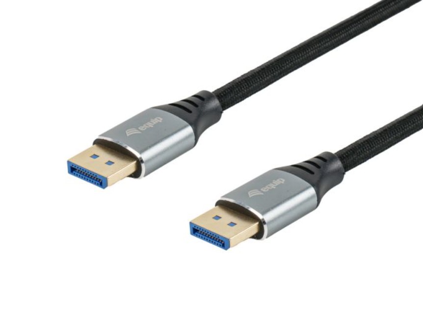 Cabo DisplayPort 2.1 Premium EQUIP 119281, DisplayPort Macho para Macho, 1,0 m