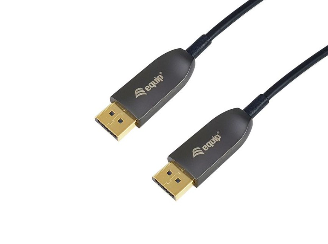 Cabo Óptico Ativo EQUIP DisplayPort 1.4 M/M – 20 m, 8K/60 Hz - 119442
