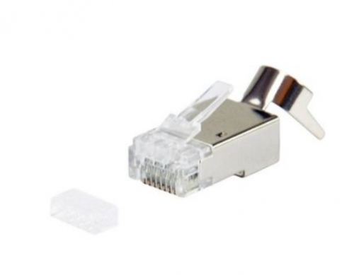 Conector EQUIP 121148 – RJ45 Cat 8.1 Blindado | Pack 50 Unidades