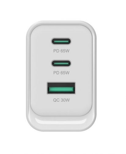 Carregador USB PD GaN ALTHEA21W65 de 3 portas CONCEPTRONIC ALTHEA21W65