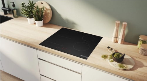 PLACA DE INDUÇÃO BOSCH PVS61AHC1E 4 ZONAS 60 CM Preto Mate