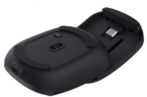 Rato Trust Zylo 25733 sem fios dobrável, compacto e ambidestro, com 2400 DPI e bateria recarregável - 25733