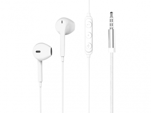 FORCE PLAY - Auriculares 3.5mm com Micro Branco | F148128