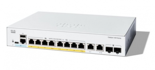 Switch 8 Portas Cisco 1200-8FP-2G