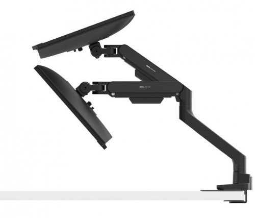 Suporte Monitor BenQ BDH01 Dual Ergo Arm Pre com braço duplo para monitores até 35" , 9H.A3JDD.LBW