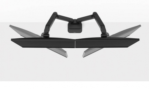 Suporte Monitor BenQ BDH01 Dual Ergo Arm Pre com braço duplo para monitores até 35" , 9H.A3JDD.LBW