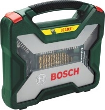 BOSCH - Conjunto Revestido c/ TiN X-Line 103un | 2607019331