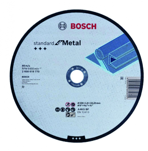 BOSCH - Disco Abrasivo Standard p/ Metal 230mm | 2608619770