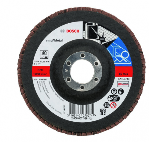BOSCH - Disco de lixa lamelar | 2608607326