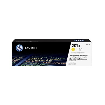 HP 201X High Capacity Yellow Original LaserJet Toner Cartridge (CF402X)