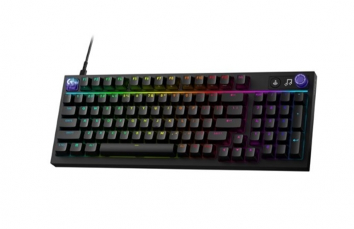 Teclado Gaming Logitech G G316 X 98 – Mecânico – 98% – QWERTY Inglês Internacional – Tactile – LIGHTSYNC RGB – Preto – 920-014195