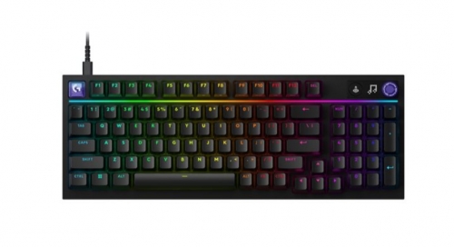Teclado Gaming Logitech G G316 X 98 – Mecânico – 98% – QWERTY Inglês Internacional – Tactile – LIGHTSYNC RGB – Preto – 920-014195