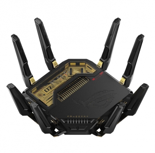 Router Gaming Asus ROG Rapture GT-BE98 Quad-band WiFi 7 AiMesh Extendable - 90IG08F0-MO9A3V