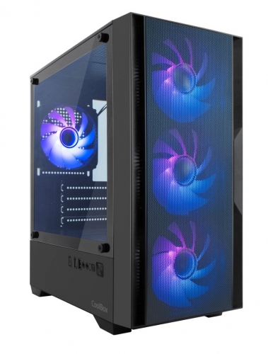 Caixa para PC para jogos GM220 MPFusion COOLBOX COO-CHA-GM220B-0