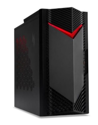 Computador Desktop Acer Nitro 50 N50-656 Gaming Core i5 16 1T RTX 5060 W11H Black , DG.E3UEB.014