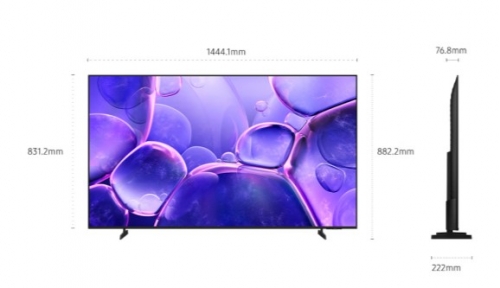Smart TV 65" Crystal AI SAMSUNG LED UHD TU65U8005HUXXC