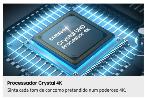 Smart TV 55" Crystal AI SAMSUNG LED UHD TU55U8005HUXXC