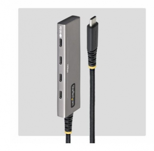 Hub USB-C StarTech.com 309B-USBC-HUB — 4 Portas USB-C, 10 Gbps, Power Delivery 100 W, Space Gray