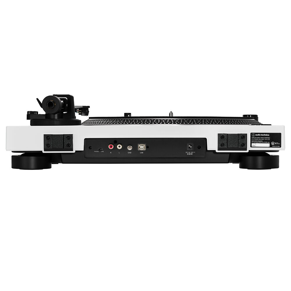 Gira-Discos Audio-Technica AT-LP120XBT-USB Branco Bluetooth USB