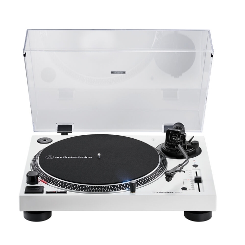 Gira-Discos Audio-Technica AT-LP120XBT-USB Branco Bluetooth USB