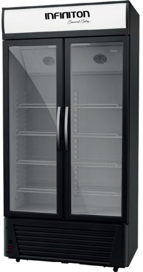 VITRINA INFINITON FSB620 1995X100 PRETO