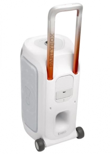 Coluna Bluetooth JBL PartyBox 330 280W RMS Bluetooth 6.0 Branca