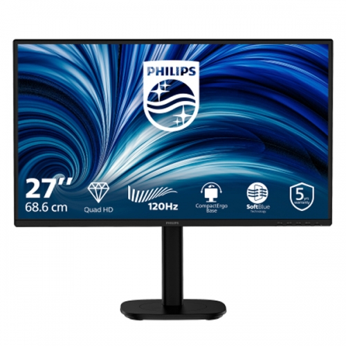 Monitor Philips 27" QHD HDMI DP COLUNAS 27B2N3500/00