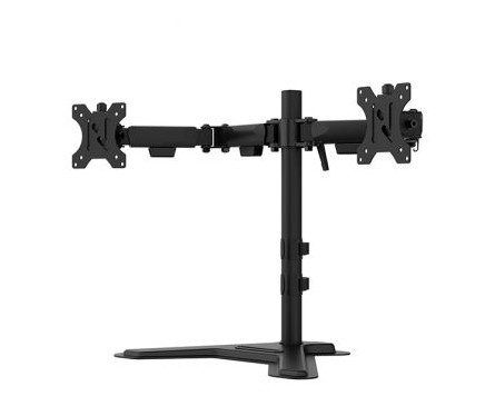 Suporte de Secretária para 2 Monitores de 10" a 32" - Neomounts DS45-600BL2