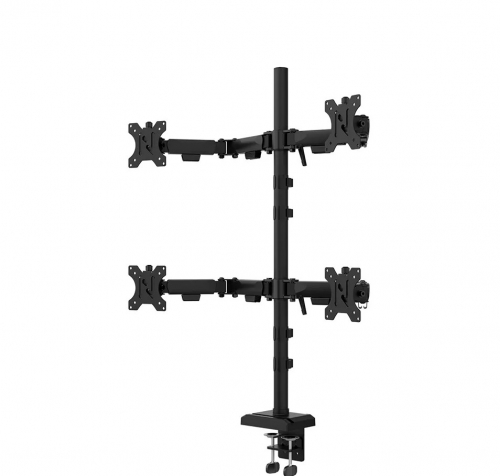 Suporte de Secretária Quadruplo para 4 Monitores 10" a 32" - Neomounts DS60-600BL2-2
