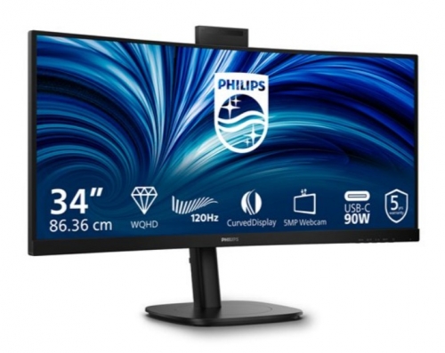 Monitor LED curvo 34" Philips 34B2U3600CH HDR10 4 ms