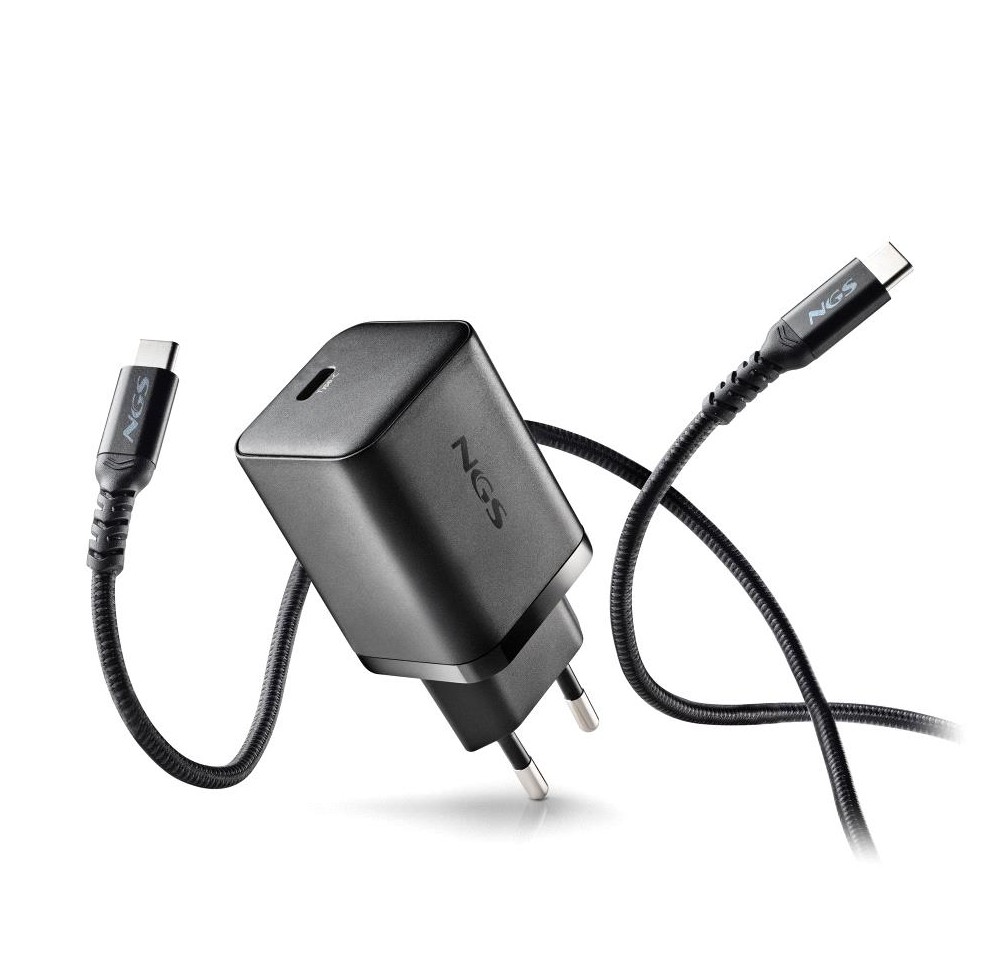 Carregador 65W + Cabo USB-C + 4 Conectores NGS BUD65W-AC