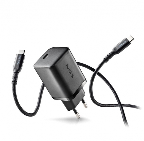 Carregador 65W + Cabo USB-C + 8 Conectores NGS BUD65W-AS