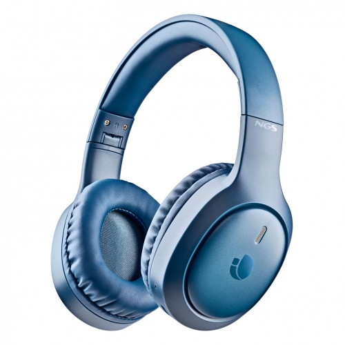NGS - Auscultadores Bluetooth com Microfone | ARTICA TEMPEST BLUE