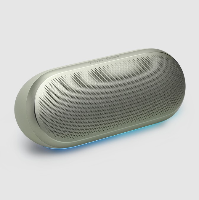 Coluna Harman Kardon Luna 2 - Bluetooth Portátil 40W RMS, Ice Mint - HKLUNA2MITEU