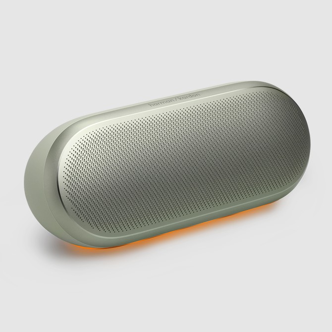 Coluna Harman Kardon Luna 2 - Bluetooth Portátil 40W RMS, Ice Mint - HKLUNA2MITEU