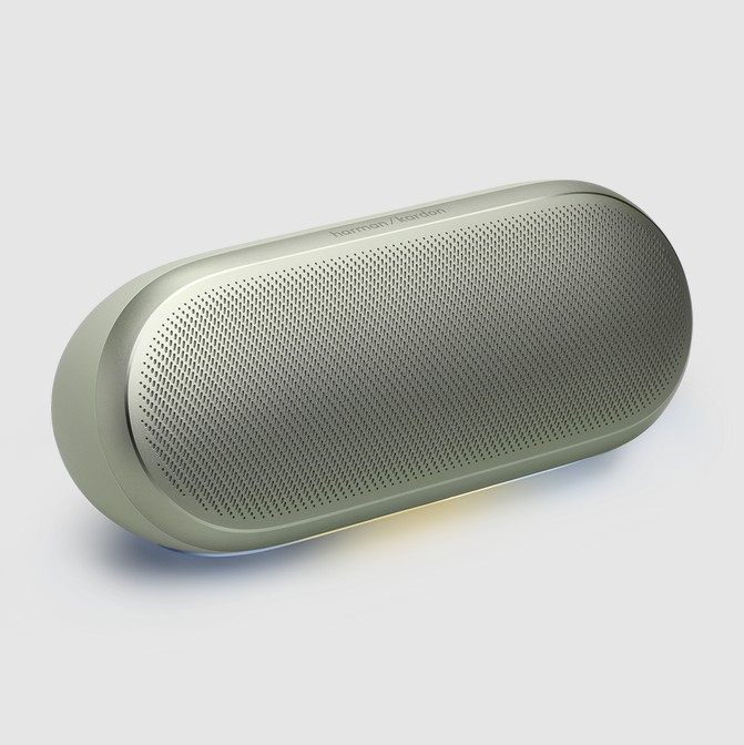 Coluna Harman Kardon Luna 2 - Bluetooth Portátil 40W RMS, Ice Mint - HKLUNA2MITEU