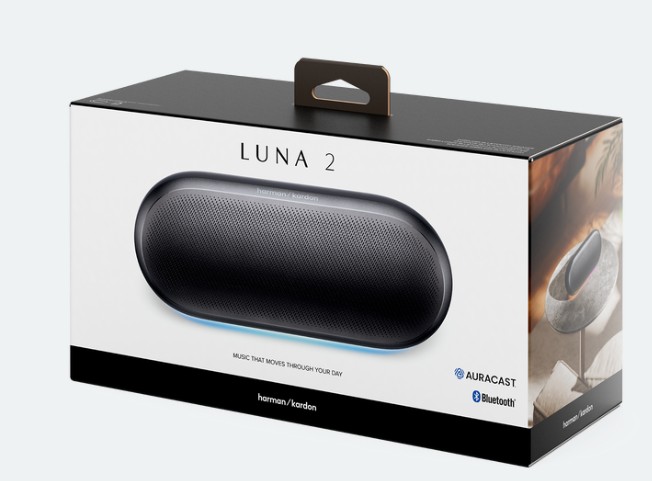 COLUNA LUNA 2 BLACK HARMAN KARDON - HKLUNA2BLKEU