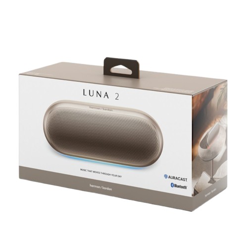 Coluna HARMAN KARDON LUNA 2 - Bluetooth 40W Warm Sand