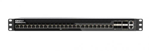 Switch QNAP QSW-M7230 30 Portas 100/25/10GbE L3 Lite Gerido - QSW-M7230-2X4F24T