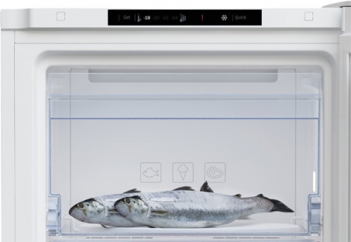 Arca Congeladora Vertical Beko RFNM200T40WN – 177 L, No Frost, Classe E