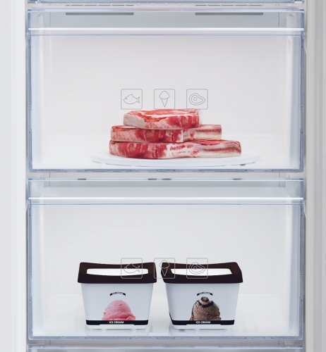 Arca Congeladora Vertical Beko RFNM200T40WN – 177 L, No Frost, Classe E
