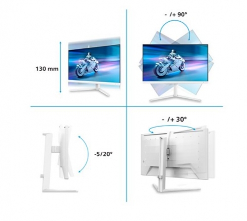 Monitor Philips Evnia 27M2N6501L/00 – QD-OLED 26,5" 240 Hz