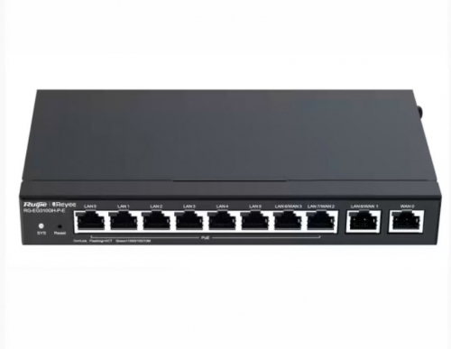 ROUTER 10 PORTAS REYEE RG-EG310GH-P-E 1.5GB 350 CLIENTES 8 POE +VPN
