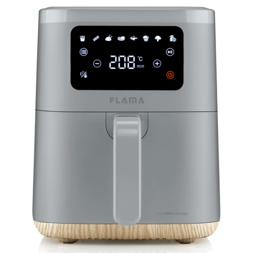 Fritadeira Sem Óleo FLAMA Air Fryer Slim Stone Gray 652FL