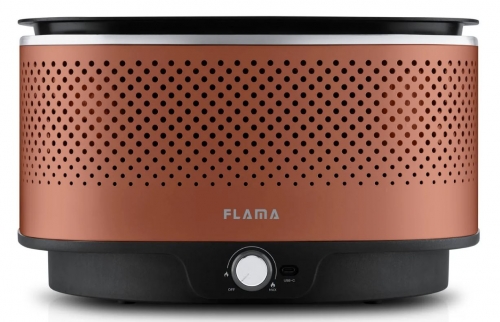 Grelhador Flama a Carvão Mastergrill EVO Terracotta 4013FL