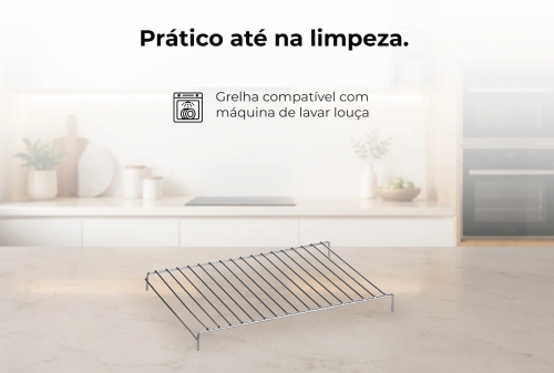 Grelhador Elétrico FLAMA HeatPro S 4222FL de Resistência 2000W