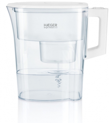 Jarro Purificador Haeger BrightWaters – Água Mais Pura e Sabor Mais Fresco Todos os Dias