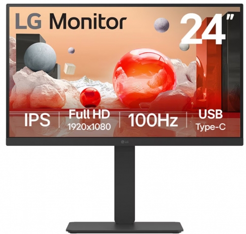 MONITOR PROFISSIONAL LG 24BA750-T 23,8" FULL HD IPS