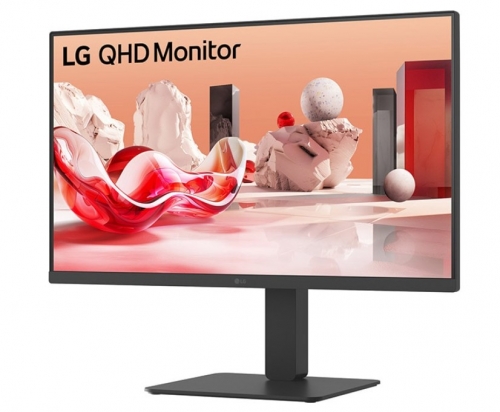 Monitor Profissional LG 27BA65QB-T – 27" QHD IPS – HDR10 – DCI-P3 90% – Ajustável em Altura